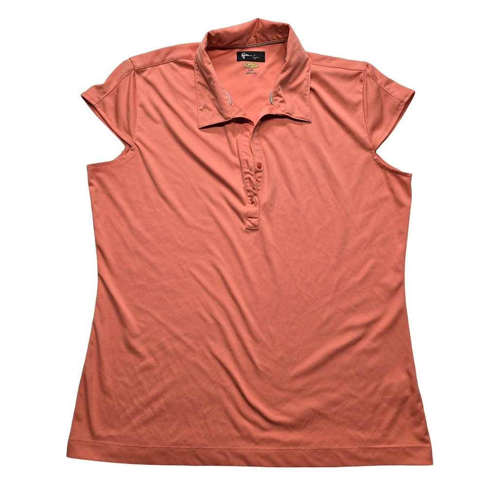 Guy Harvey PlayDry Performance Polo Shirt Coral Pink Women’s L